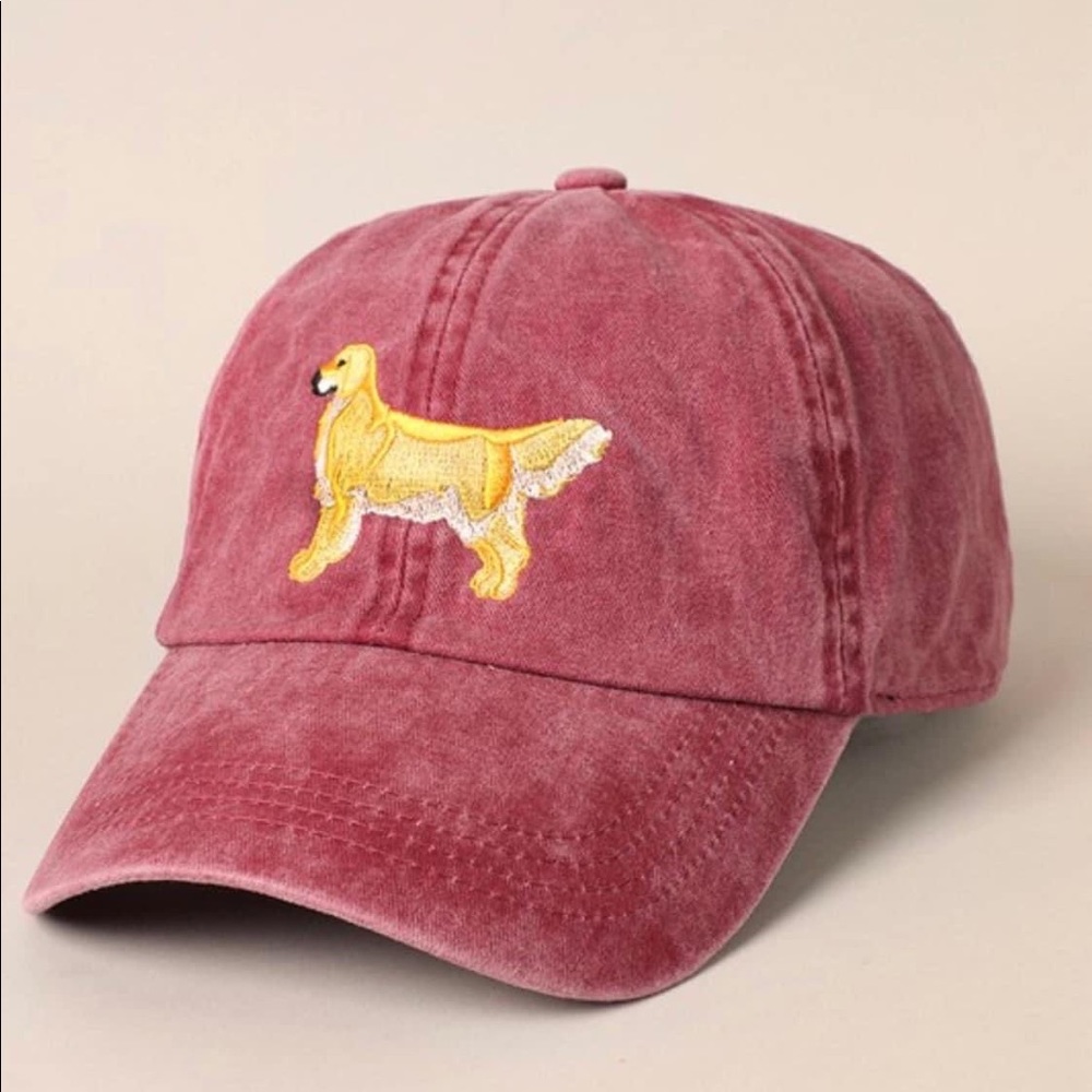 Golden retriever dog hat
